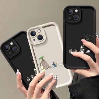 Tương thích với Realme C71 C67 C65 C51 C53 C55 C35 C33 C30 Note 70 70T 50 Vỏ Điện Thoại Silicon Hoạt Hình Dễ Thương T-Totoros