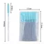 FAVORITEGOODS 50 Chiếc Bàn Chải Lông Mi, Microbrush Lông Mi Nối Dài Spoolie Lash Bàn Chải Trang Điểm, Công Cụ Mỹ Phẩm Silicon Pha Lê Bền Đẹp Lược Lông Mày