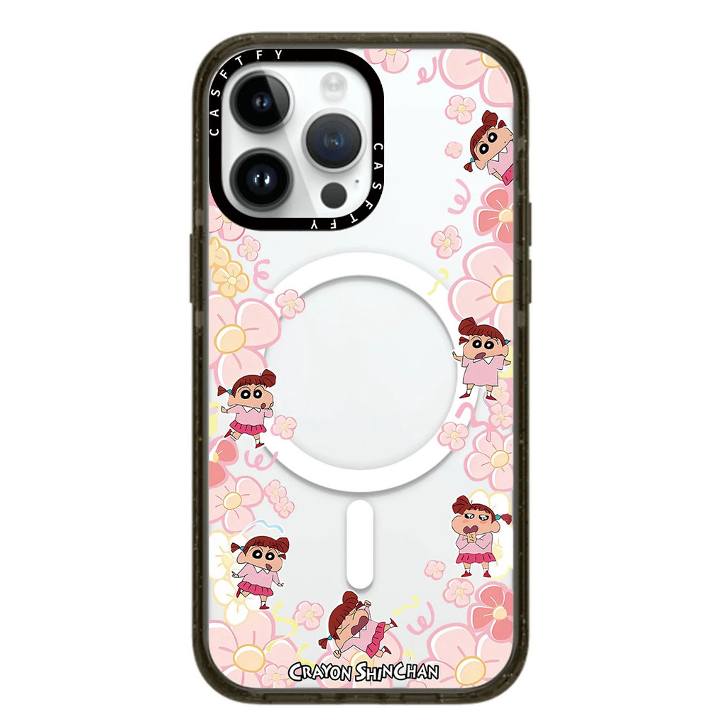 CASETi Gương Crayon Shin-Chan Biểu Hiện Kiểm Tra Ngôi Sao Cùng Phong Cách 16 Thích Hợp Cho 15ProMax Apple 14