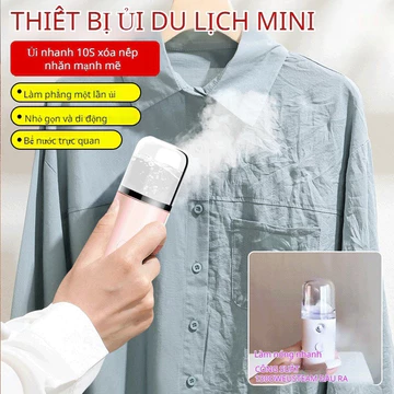 【Di Động & Giặt Xả Nhanh】Bàn Ủi Mini Du Lịch Cầm Tay Tiện Lợi Bàn Ủi Du Lịch/Bàn Ủi Tiện Lợi/Bàn Ủi Mini/Ủi Cầm Tay/Chống Nhăn Nhanh
