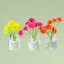 Ins Phong Cách Sáng Tạo Mô Phỏng Gypsophila Chai Thủy Tinh Bó Hoa Ba Chiều Dạ Quang Để Bàn Đồ Trang Trí Nhỏ Phụ Kiện Xe Hơi Handmade diy Phụ Kiện Trang Sức