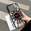 Black Web Red Spider cho iPhone 17AIR16plus 1514 trường hợp điện thoại 13PRO bùng nổ 12