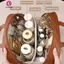 Springevenstar Cao Cấp Mới Dung Tích Lớn PU Đôi Dây Kéo Túi Trang Điểm Di Động Retro Du Lịch Nhà Chống Thấm Nước Và Chống Mọc Springevenstar