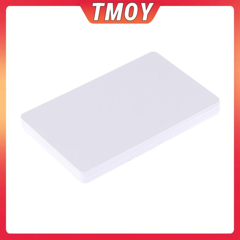 TMOY 10 chiếc 125KHz RFID T5577/5200/EM4305 thẻ PVC thông minh ghi chép, nhân bản, kiểm soát truy cập
