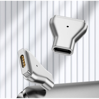 Đầu sạc chuyển đổi PD Type-C sang Mag1 L & Mag2 T cho MacBook - Đầu sạc chuyển đổi ，Từ tính，Type-C / USB C， PD