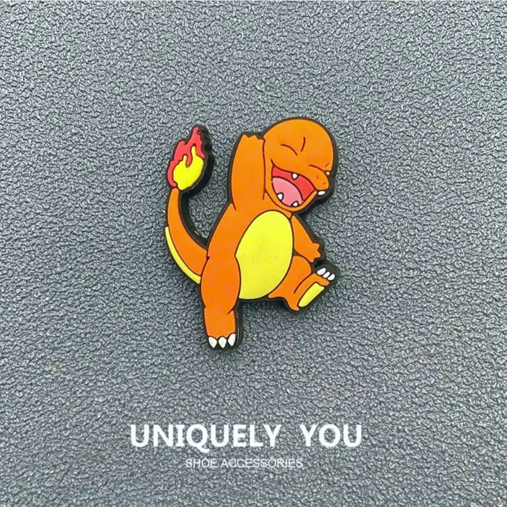 CHARM CHÍNH HÃNG: CHARM GẮN DÉP POKEMON - HÀNG CHẤT DÀY - CỨNG- NÚT GẮN XỊN