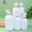 Springevenstar Nhựa Du Lịch Dầu Gội Bóp Chai Có Thể Đổ Lại Hộp Đựng Màu Trắng Cho Kem Dưỡng Da Nắp Lật Sữa Tắm Bọt Bơm Chai Springevenstar