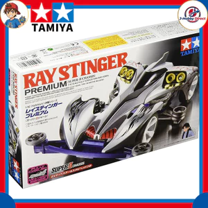 Tamiya Full Cowl Mini 4WD Series No.38 Ray Stinger Premium – Super-II Chassis Kit #19438
