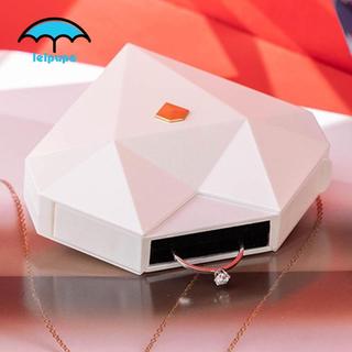 Popup Trái Tim Nhẫn Hộp Nhẫn Bearer Sáng Tạo Màn Hình Hộp Đóng Gói Lãng Mạn Ngày Lễ Tình Nhân Quà Tặng Cho Người Yêu Cô Dâu Kỷ Niệm