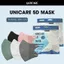Khẩu Trang 5D THÁI LAN, 5D UNI MASK Kháng Khuẩn, nhiều Màu Lạ Siêu Đẹp