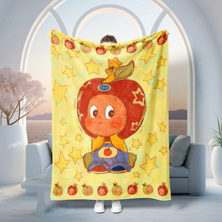 Chăn Flannel in hình một mặt Twinkle Twinkle, Chăn điều hòa gia đình dễ thương và mỏng, Chăn ngủ trưa, Món quà thiết thực cho trẻ em.