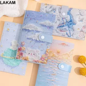 LAKAM Tranh sơn dầu tái sử dụng 100 phong bì Thử thách tiết kiệm tiền, chống nước, tặng sách