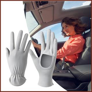 Găng Tay Lái Xe Ice Silk Chống Tia UV, Dùng Cho Màn Hình Cảm Ứng, Mát Khi Đi Xe Đạp