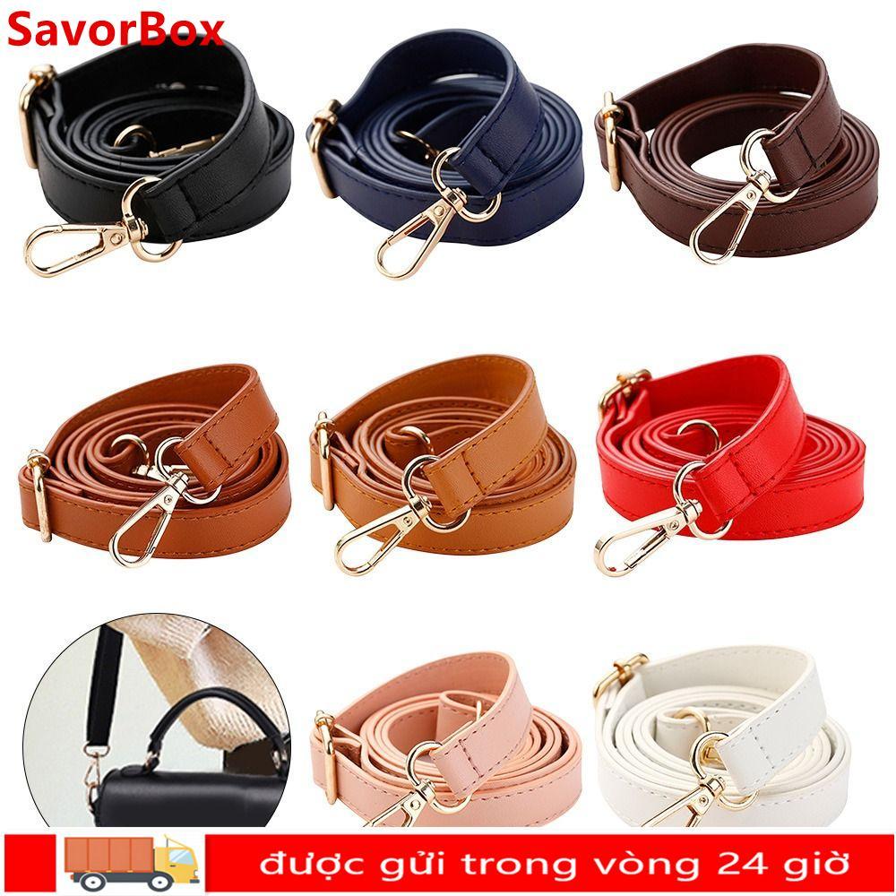 SAVORBOX 130cm Túi Xách Thắt Lưng Nữ Thay Thế Có Thể Điều Chỉnh Túi Đeo Vai Phụ Kiện