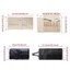 Túi đựng cọ trang điểm FAVORITEGOODS, Mỹ phẩm 12 / 18 lỗ chức năng, Túi lăn nhẹ PU di động Dụng cụ trang điểm