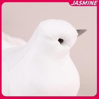 JASMINE 1 Chim Bồ Câu Nhân Tạo Chim Bồ Câu Giả Mô Phỏng Lông Bồ Câu Cây Giáng Sinh Tiệc Cưới Đồ Trang Trí Nhà Trang Trí Phòng Khách JASMINE