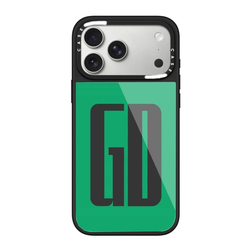 CASECASE X Creative Letters GD Case Chống Trầy Xước Từ Hút Kính Cho IPhone 17 Air 16 15 14 Pro Max Plus Ốp Lưng Cứng Có Hộp Khắc Logo