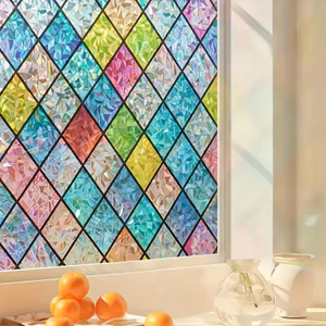 Decal Dán Kính Hoa Văn Mỹ (Chống Nhìn Trộm) - Giấy Dán Cửa Sổ Phun Cát Cho Nhà Tắm & Vệ Sinh - Phim Dán Kính Trang Trí Cách Nhiệt Chống Tia UV