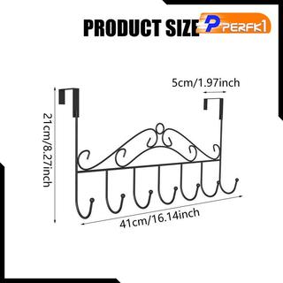 Trên Móc Cửa, Giá Để Đồ Thanh Lịch, Móc Treo Cửa Hạng Nặng 7 Móc, Để Treo Mũ Thắt Lưng Túi Phòng Khách