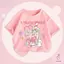 xinh xắn bé gái 2026 thun mới em Áo mềm cotton thở thở Mịn