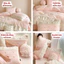 Bộ vỏ chăn ga gối nỉ Memminbedding luxury Thêu 3D Cây Thông + Quả Cầu Tuyết – nổi bật, siêu dễ thương