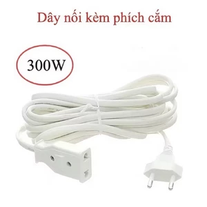 Dây Nối Dài Kèm Phích Cắm 5M - Dùng cho nhiều thiết bị điện gia dụng như: loa, màn hình ti vi, quạt,v..v..