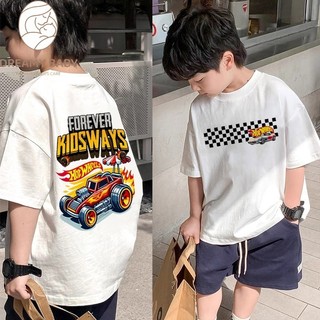 COD✅ (Hồ Chí Minh)DREAMY BABY 2-12 tuổi|Inkjet hoa kiểu Hàn|Áo chất lượng cao kiểu Hàn Quốc|In hình xe đua hoạt hình