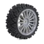 4 68 * 28mm 1 / 10 RC Rally Xe Cao Su Bánh Xe Bộ Lốp Cho Tamiya TT-01 TT-02 TT01E XV01 XV02