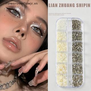 FJR Pha Lê Mặt Hình Xăm Lễ Hội Ngọc Tự Dính Cơ Thể Đá Quý Stiers Bling Kim Cương Giả Trang Điểm Mặt Mắt Stier Cho Bữa Tiệc HOT