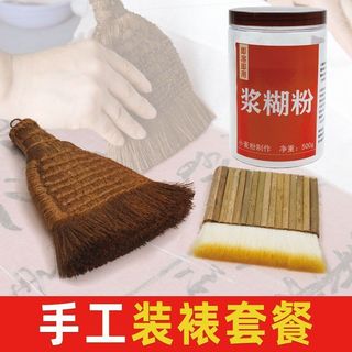 Bàn chải cọ gắn trên tay Bộ công cụ cọ cọ treo tay Bàn chải cọ gắn trên tay Bộ dụng cụ cọ treo tranh cọ