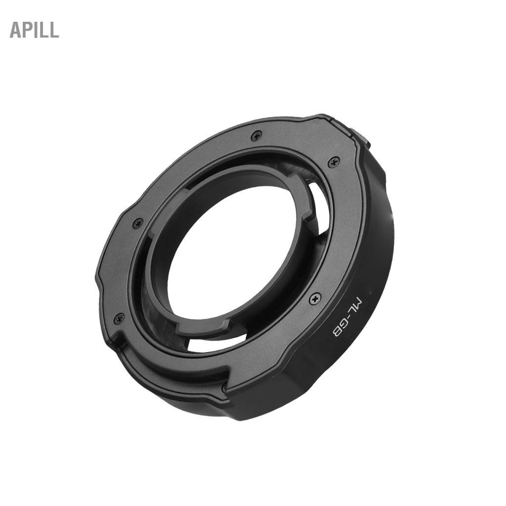 Apill Bộ chuyển đổi ML-GB Tương thích với đèn LED Godox AD300Pro ML100Bi ML60IIBi ML30 ML30Bi ML60 ML60Bi