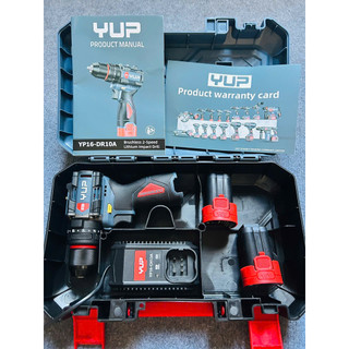 Máy Khoan Pin 16V YUPAI YP16 DR10A 10MM 3 Chức Năng – Khoan, Bắt Vít, Đảo Chiều, Bảo Hành Chính Hãng