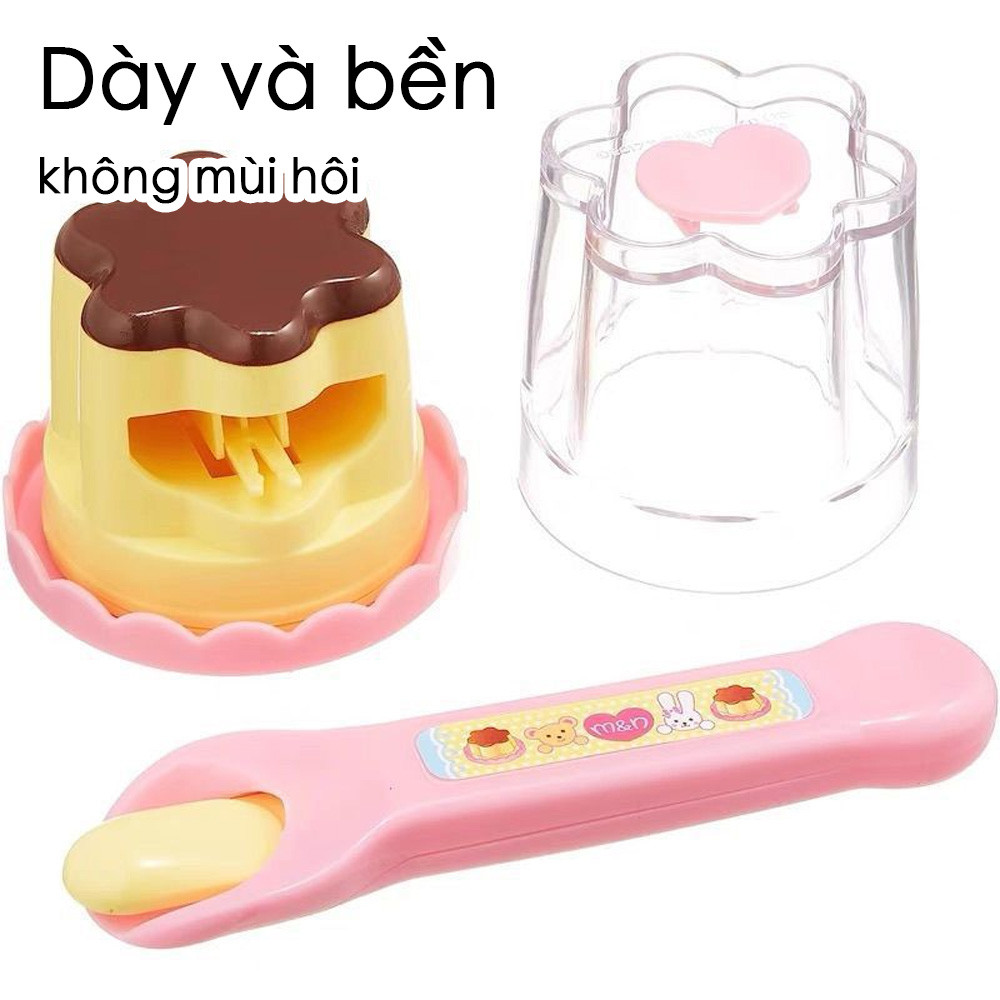 Đồ chơi cho búp bê ăn pudding (1 gói), đồ chơi giả vờ ăn cho bé gái 3-8 tuổi, hoàn hảo cho trò chơi nhập vai với búp bê.