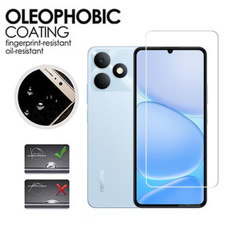 Dành Cho Realme Note 80 70 60 50 70T C51 Realme C53 C51S C63 4G 5G 2026 Full Cover Kính Cường Lực Mặt Trước Phim Bảo Vệ Màn Hình Mặt Sau Ống Kính Máy Ảnh Phim Bảo Vệ