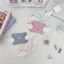 Tai nghe Bluetooth GUSTAVA, Tai nghe không dây lưu trữ cánh Ví đựng tiền xu ngôi sao, Túi Mini dễ thương Sweet Girl Y2K Thích hợp cho AirPods