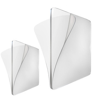 10 / 20 Chiếc Mạnh Mẽ Hai Mặt Dán Băng 6 * 6cm Tự Dính Trong Suốt Vuông Miếng Dán Cho DIY Thủ Công Hộ Gia Đình