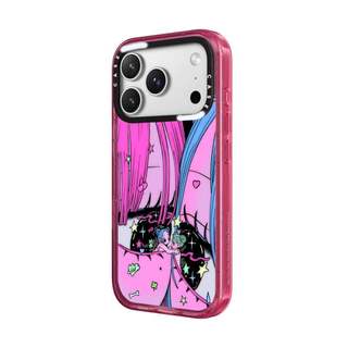 CASECASE X TELEPATHY Vỏ Điện Thoại Đen / Xanh Bầu Trời / Hồng Bộ Sưu Tập Kẹo Fizz Màu Sắc Trong Suốt Cứng Từ Tính Hút Tác Động Cho IPhone 13 14 15 16 17Pro Max Plus Có Hộp