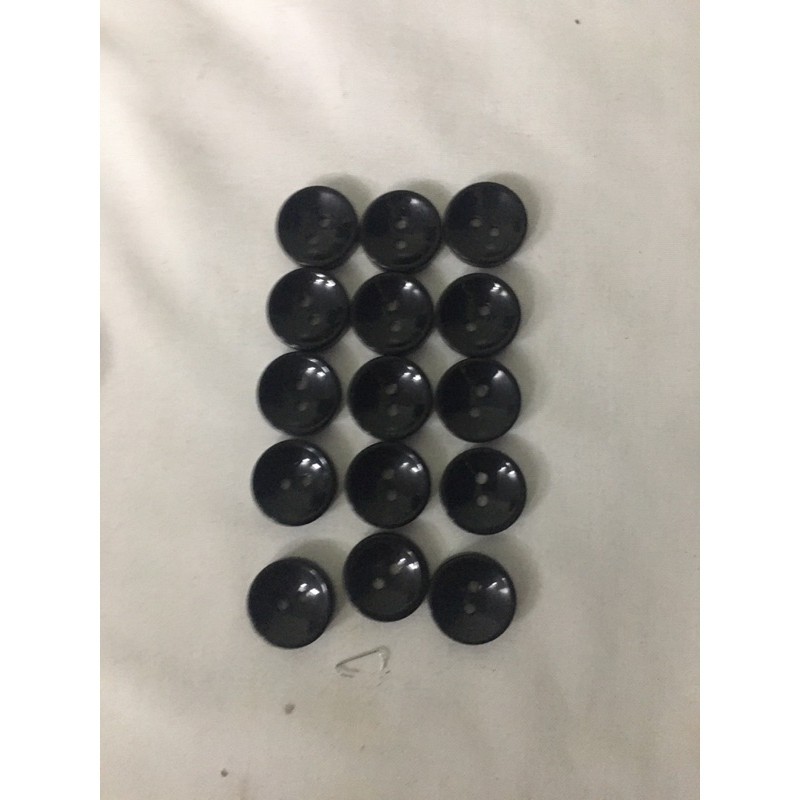 Set 5 cúc áo vest  áo Dạ màu đen kích thước 2cm - trang trí, điểm nhấn cho trang phục