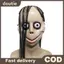 Doutie Mới Halloween Kinh Dị Với Mặt nạ Tóc Dài Mặt nạ ngộ nghĩnh Mặt nạ miệng hình chữ V có tóc Mặt nạ ma nữ Roleplay MoMo Mask VN