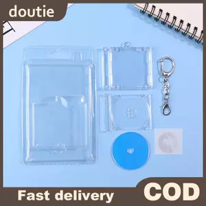 Doutie 1 Bộ Mini NFC Chức Năng Đĩa CD Hộp Đựng Chìa Khóa Ngoại Vi Album Kỷ Niệm Chìa Khóa Cho DIY Bapa Mặt Dây Chuyền VN