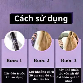 Gôm xịt tóc nam nữ GINBI giữ nếp lâu dài không bết dính 200ml tạo phồng mềm tóc tự nhiên Sonbeauty.