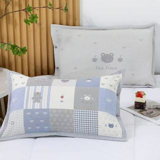 ☀Cao Cấp Chụp-On Cotton Nguyên Chất Gạc Hoạt Hình Trẻ Em Vỏ Gối Bao Gồm Tất Cả Cho Bé Hộ Gia Đình Cotton Dày Lót Bao JKHJ