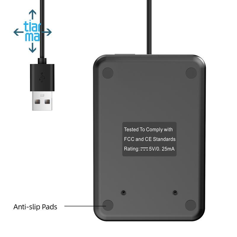 Bàn phím mini USB 19 phím số có dây đa năng cho laptop/PC/máy tính để bàn