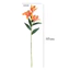 Hoa Ly Giả Cao Cấp Công Nghệ In 3D Cảm Giác Thật 72cm Bó Hoa Bách Hợp Decor Bình Cao Phòng Khách Trang Trí Đám Cưới Sang Trọng (1 Cành 3 Đầu Hoa)