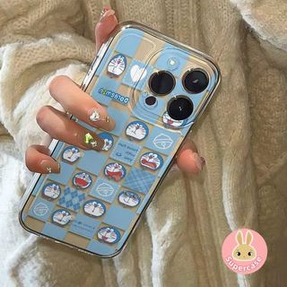 Ốp Điện Thoại Doremon Dễ Thương Cho Realme C71 C85 C75 C67 C65 C63 C61 C60 C55 C53 C51 C35 C33 C33s C31 C30 C30s C25 C25s C25Y C21 C21Y C20 C20s 5G 4G Vỏ Mềm Kiểm Tra Màu Xanh Hoạt Hình