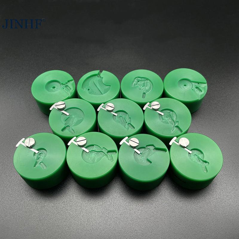 Công cụ sửa chữa đồng hồ JINHF L888 C07.111 Công cụ điều chỉnh tốc độ 2824 Lò xo tóc Xoay bánh xe cố định chuyển động ghế Silicon Loại bỏ con lắc HOT