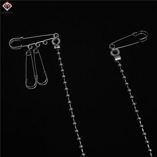 [PCW-T] Kim Loại sel Pin Dây Xích Thổ Cẩm Dành Cho Nữ Phù Hợp Với Áo Sơ Mi Ve Áo Pin Quần Áo Phụ Kiện Món Quà Trang Sức
