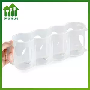 SWEET 4 Lỗ Nước Giải Khát Soda Uống Có Thể Tổ Chức Ras Tủ Lạnh Uống Chai Bia Làm Lạnh Kệ Nhà Bếp Hộp Bảo Quản n