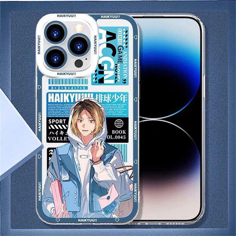 HOT Anime Haikyuu Vỏ Điện Thoại Cho Infinix Tecno Spark GO 2022 2024 2025 SMART 10 6 Plus 9 7 8 CAMON 40 30 20 Pro Mềm Rõ Ràng Xu Hướng Thương Hiệu Trong Suốt Hoạt Hình Thời Trang Vỏ Silicon