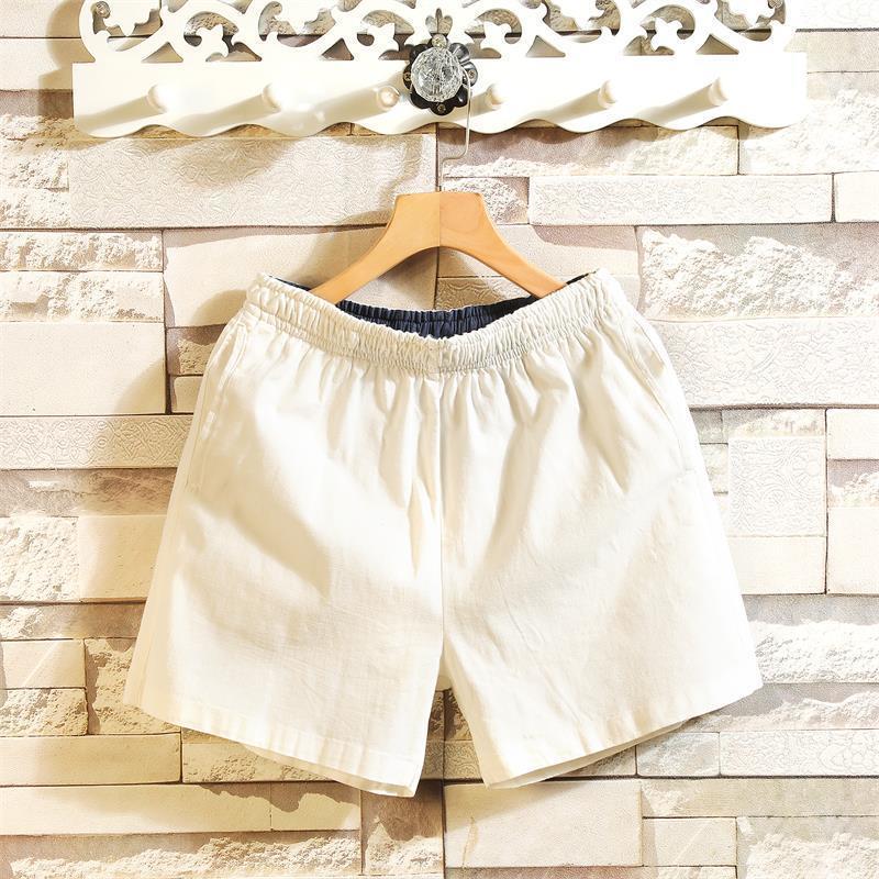 Quần Short Cotton Nguyên Chất Nam Hợp Thời Trang Size Lớn Crop Quần Mùa Hè Mặc Ngoài Quần Crop Thường Ngày Thể Thao Rời Quần Đi Biển Mỏng M83B